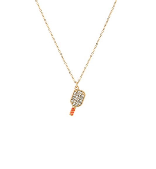 Pickleball Racket Necklace