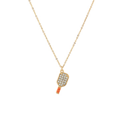 Pickleball Racket Necklace