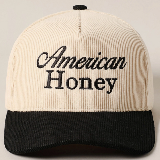 American Honey Corduroy Trucker Hat
