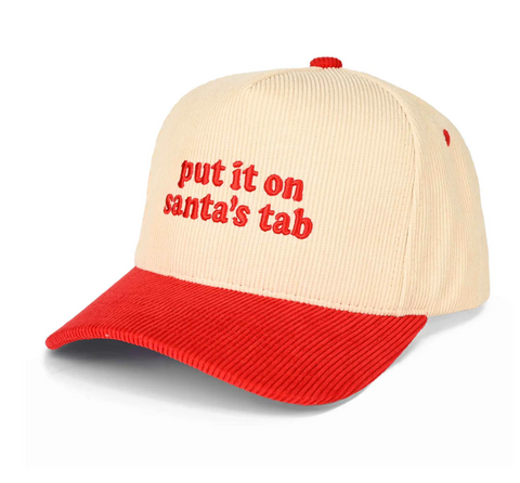 Put It On Santa's Tab Trucker Hat