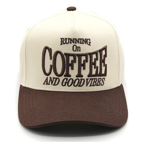 Running On Coffee Trucker Hat