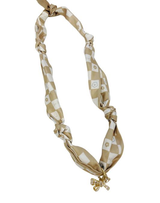 Eve Bow Scarf Necklace
