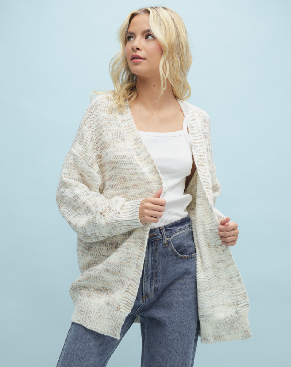 Multicolor Sweater Cardigan