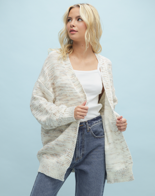 Multicolor Sweater Cardigan