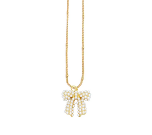 Clementine Bow Necklace