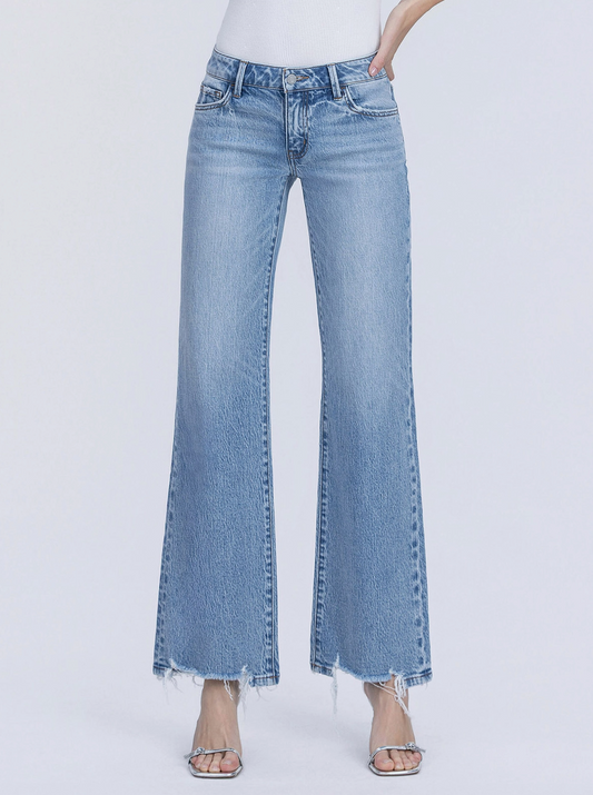 Low Rise Vintage Flare Jeans