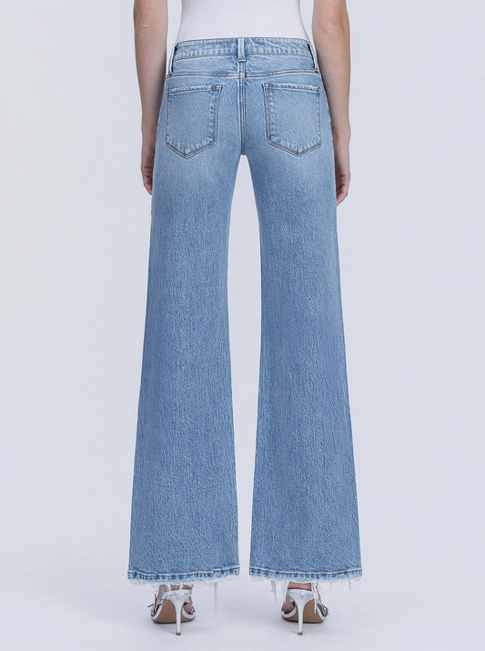Low Rise Vintage Flare Jeans