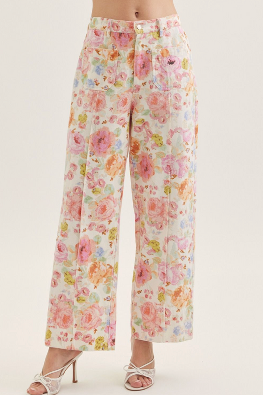 Botanical Wide Leg Jeans