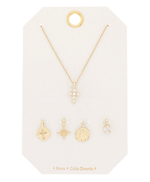 Charm Necklace Set