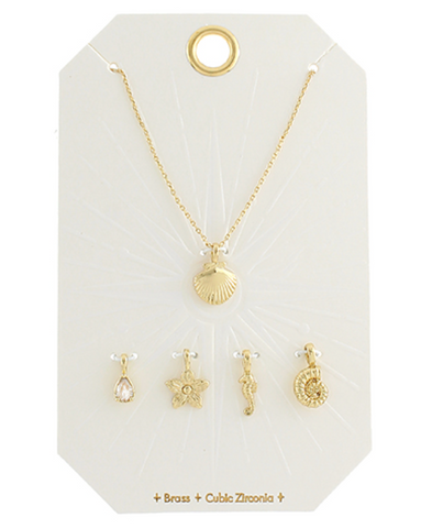 Charm Necklace Set