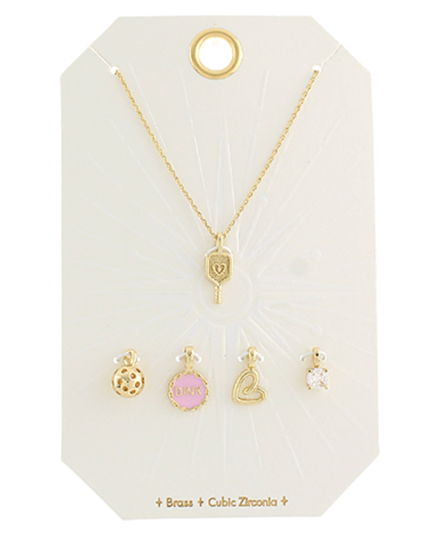 Charm Necklace Set