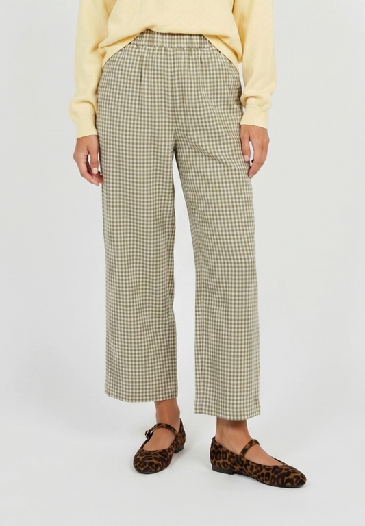 Gingham Pants
