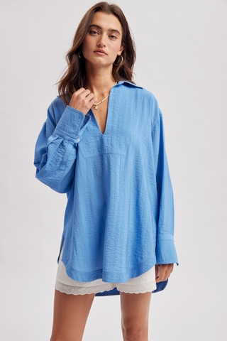 Oversized Popover Shirt