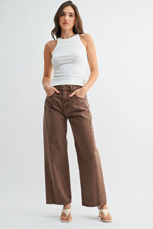 Twisted Barrel Jeans