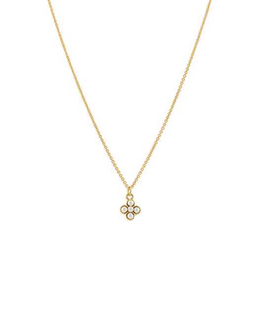 Pearl Clover Necklace
