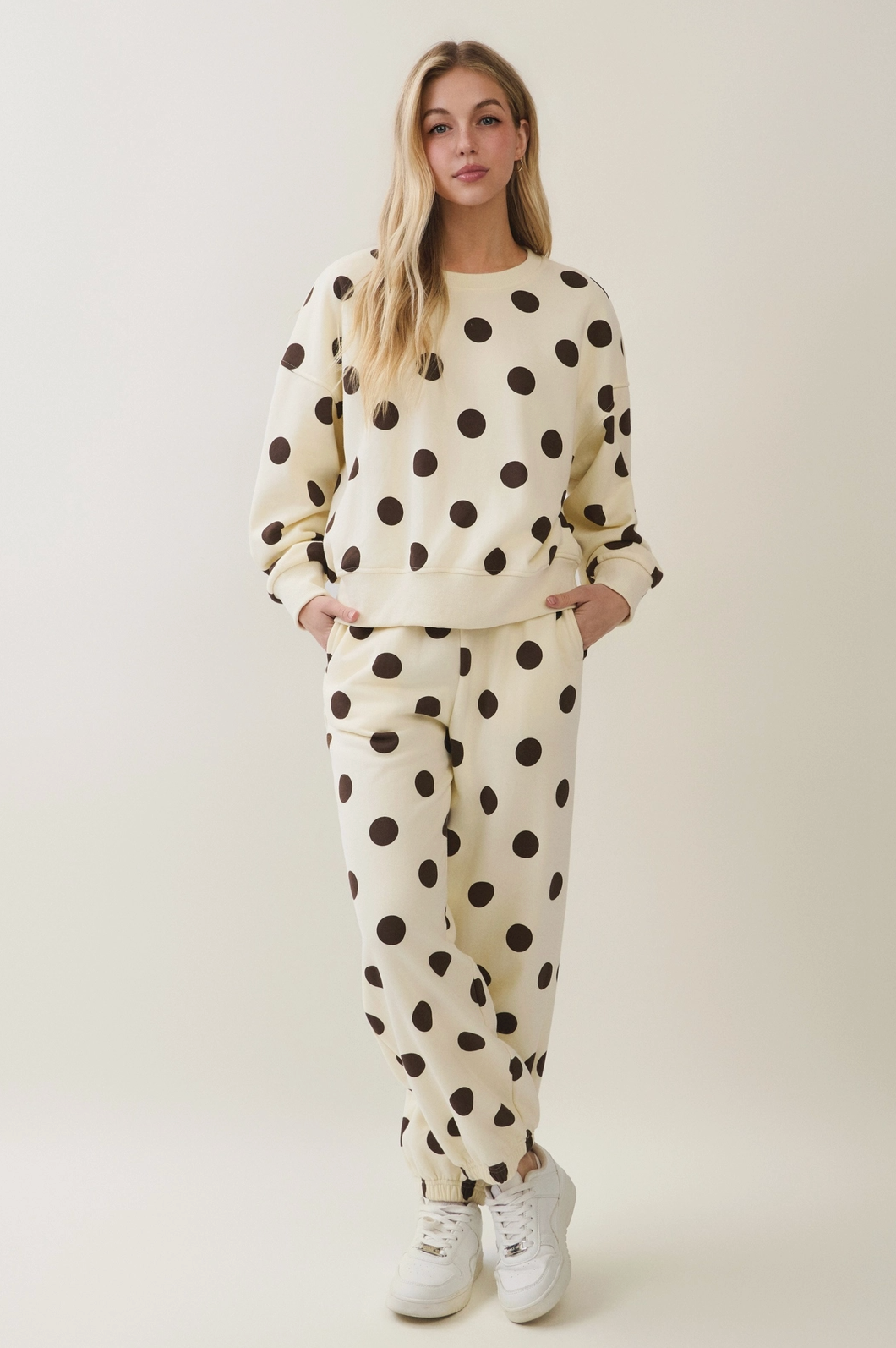 Polka Dot Sweatshirt