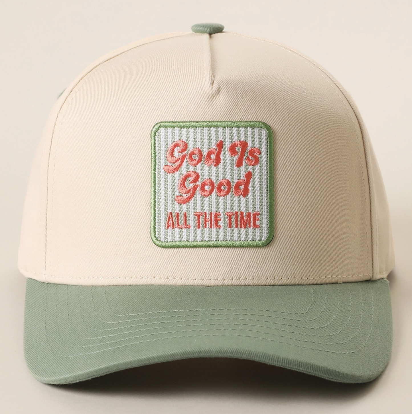 God is Good Embroidered Trucker Hat