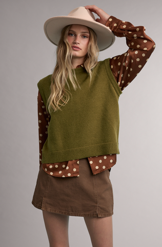 Relaxed Sweater Vest