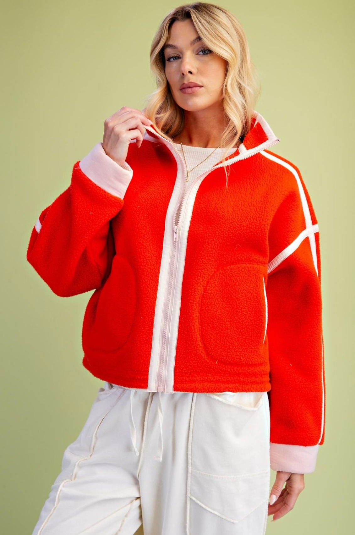 Sherpa Fleece Jacket