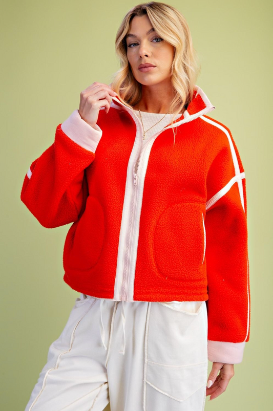 Sherpa Fleece Jacket