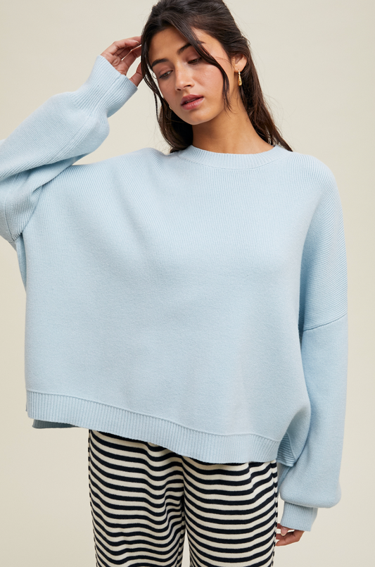 Drop Shoulder Sweater
