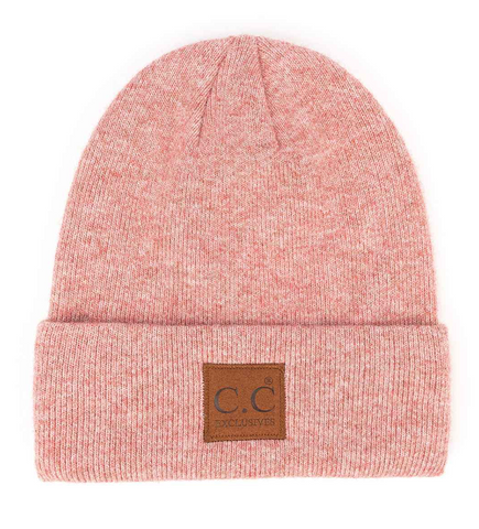 Unisex Soft Ribbed Beanie