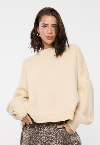 Drop Shoulder Sweater