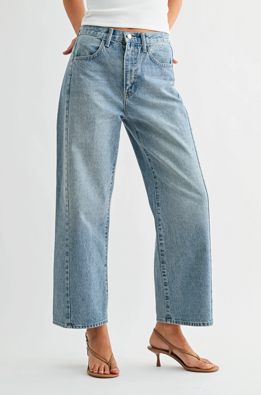 Twisted Barrel Jeans