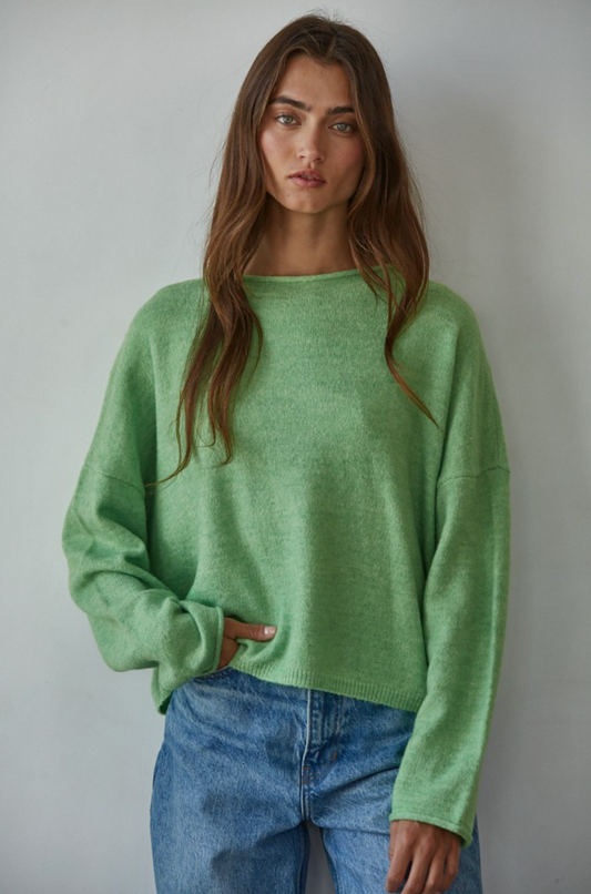 Knit Round Neck Sweater