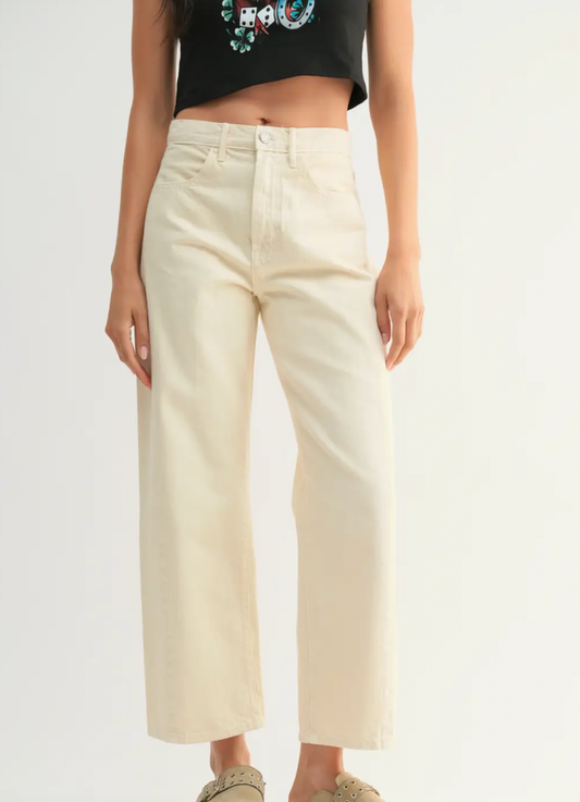 Twisted Barrel Jeans