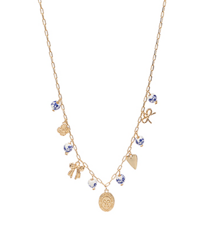 Ceramic Multi Charm Necklace