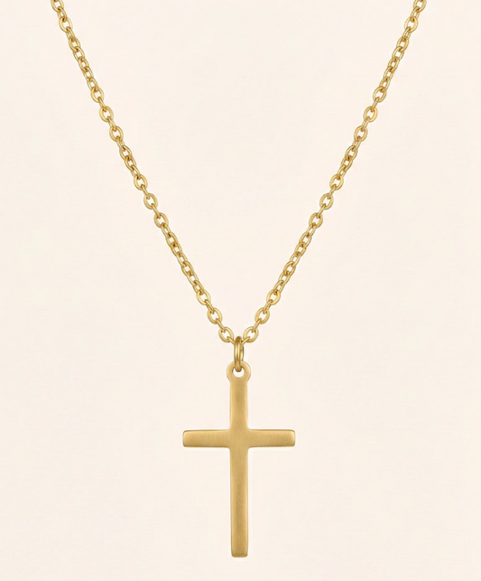Still Cross Necklace