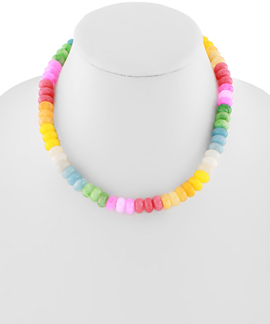 Semi Stone Necklace