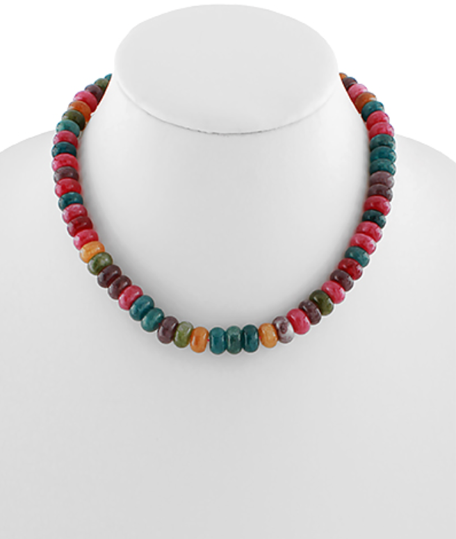 Semi Stone Necklace