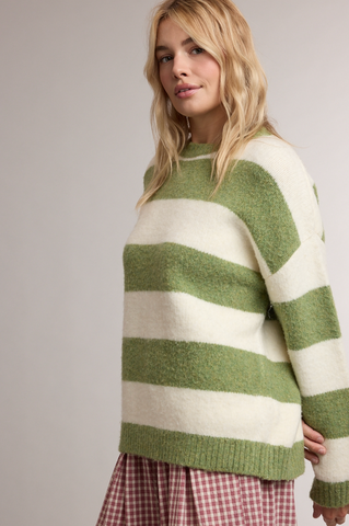 Bold Stripe Sweater