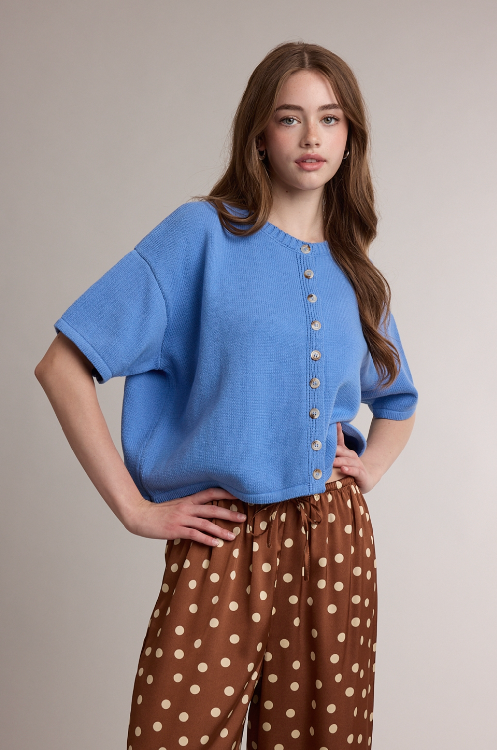 Front Button Cardigan