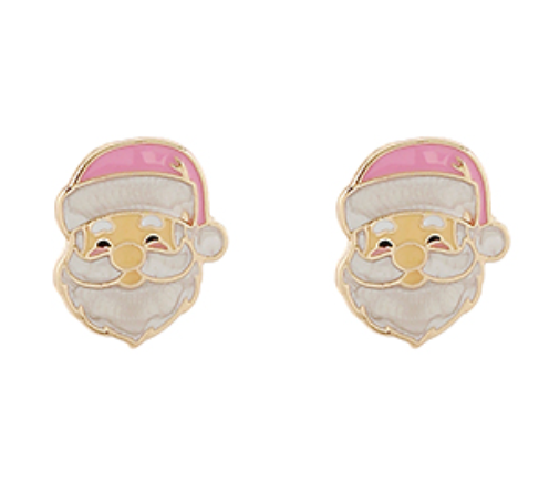 Santa Earrings