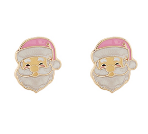 Santa Earrings