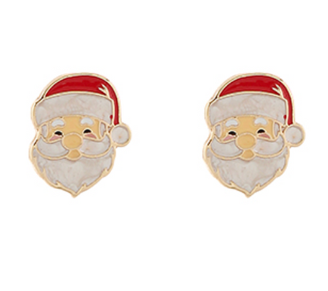 Santa Earrings