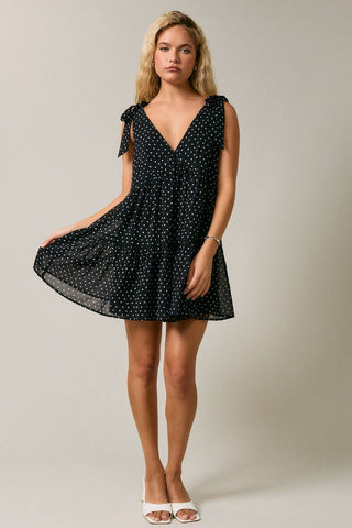 Polka Dot Mini Dress