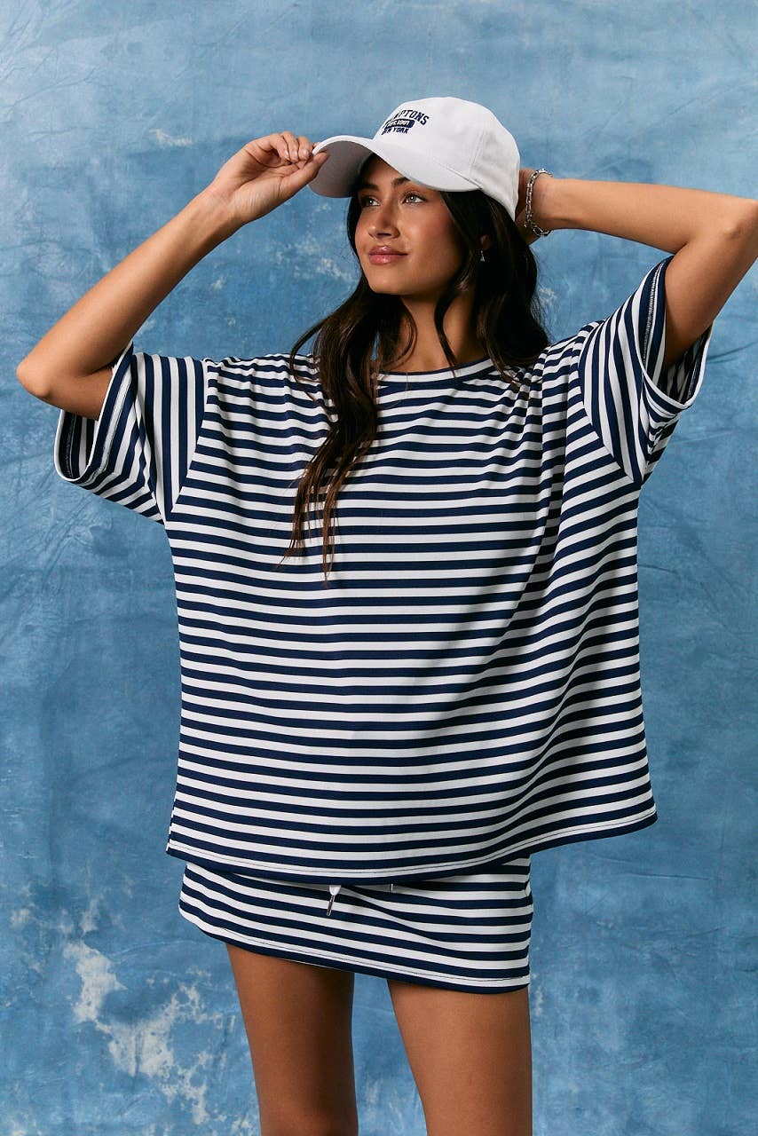 Oversized Stripe T-Shirt