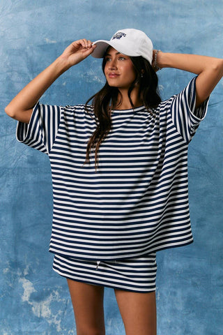Oversized Stripe T-Shirt