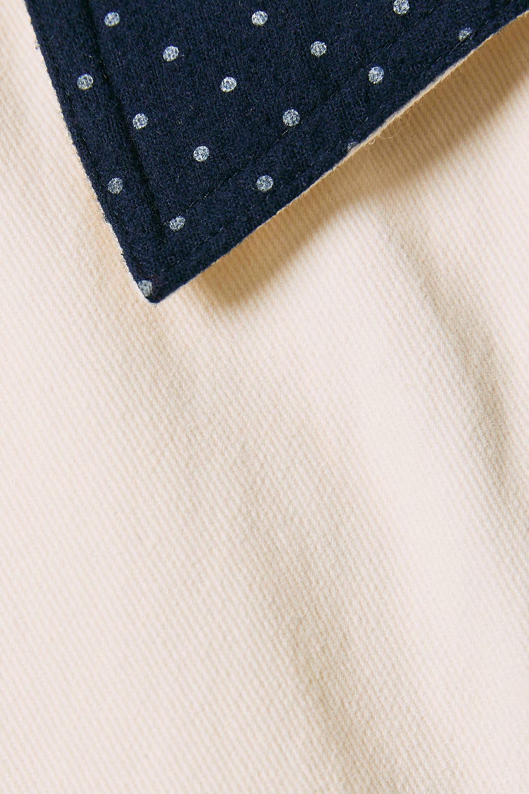 Polka Dot Contrast Jacket