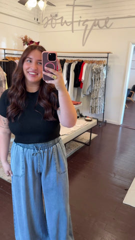 Cropped Short Sleeve Sweater