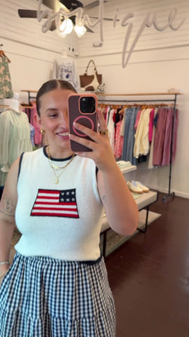 Flag Knit Tank