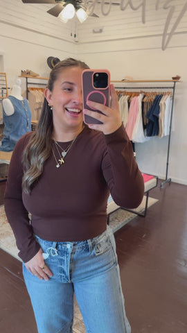 Long Sleeve Solid Top