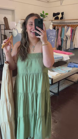 Tiered Maxi Dress