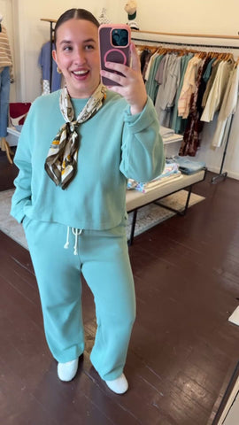 Knit Drawstring Pants