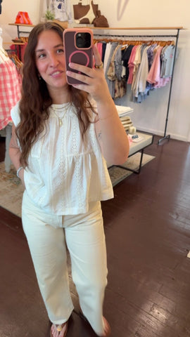 Twisted Barrel Jeans