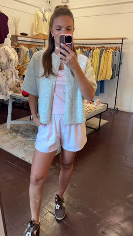 One Button Cardigan